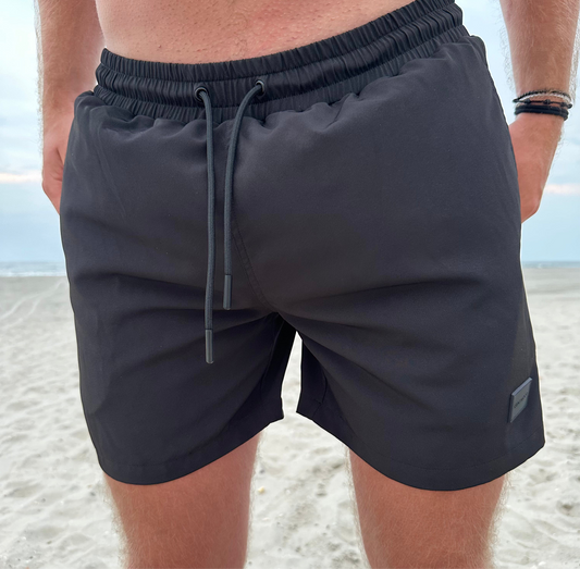 Men's Black Swim Trunks