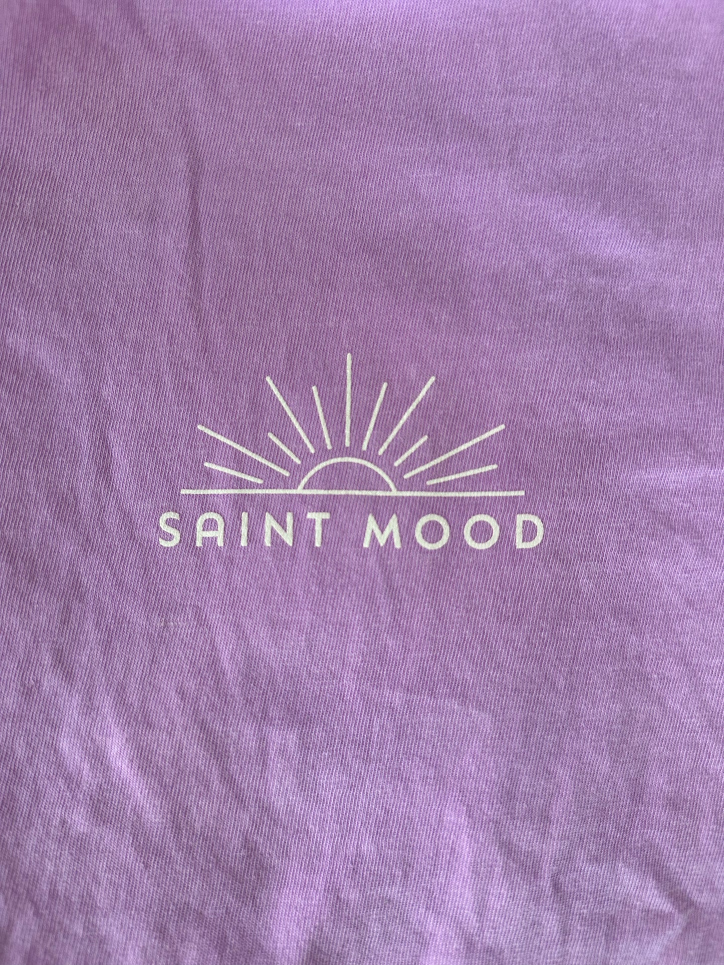 "Text Me When You Get Down The Shore" T-Shirt in Neon Violet