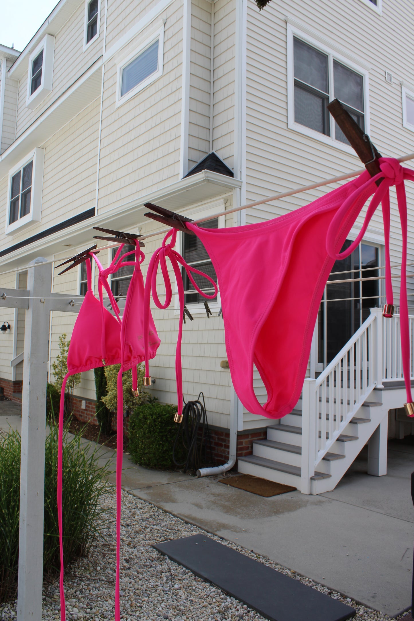 Hot Pink Summer Bikini Top